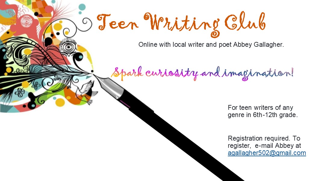 Online teen writing group
